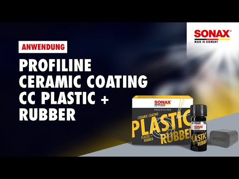 SONAX 02410000 PROFILINE CeramicCoating CC Plastic+Rubber 5 pcs