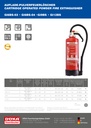 FEUERLOESCHER 9 KG PULVER Gi9BS / EXTINCTEUR CLASS ABC 55A/233B/C, LE15 DOEKA VAL 20 ANS