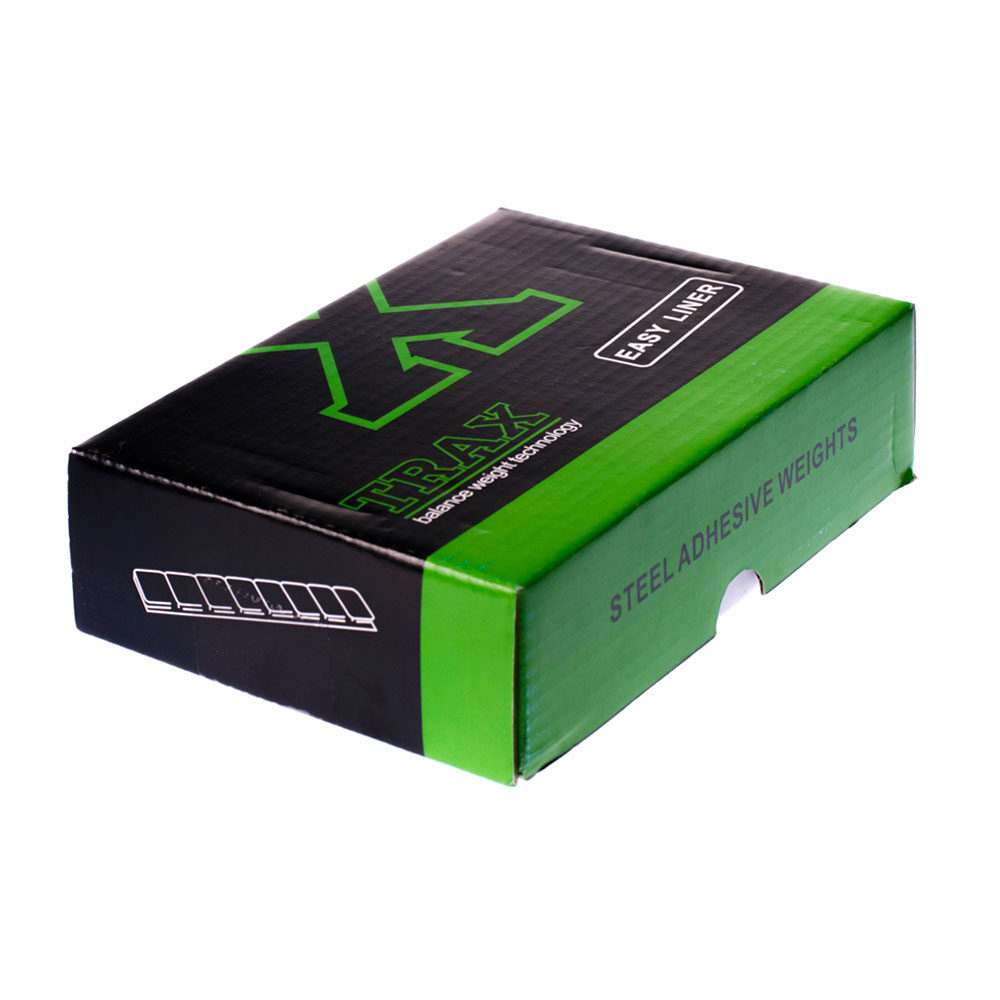 MASSE NOIRE JANTE ALU A COLLER 60g FL 4X5/10g 50pcs (BOITE)