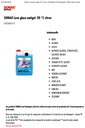 SONAX 03325000 Lave-glace AntiFreeze+ClearView pret a l'emploi -20°C 5L