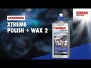 XXTREME POLISH&WAX2 500ML SENSETIVE SONAX Cire de préservation (BIDON)