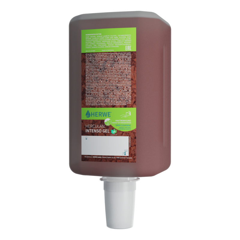 [112311] Herwe HERCULAN INTENSO GEL Handreinigungsgel 2000 ml VIVA Flasche