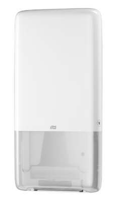 [552500] [⚠Déstockage] 552500 Distributeur d’essuie-mains continus Tork PeakServe®, Plastique Blanc H5 (1 PCS) (45 PCS / Palette)