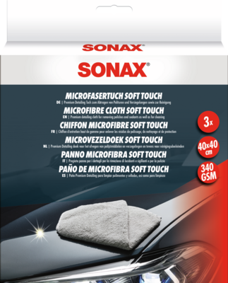 [04510000SONAX] SONAX 04510000 Profiline Chiffon microfibre soft touch - 3 pcs