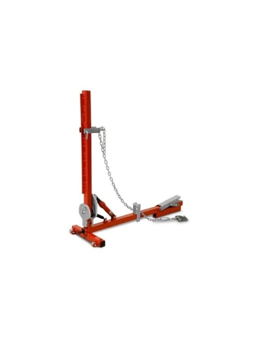 [058347] [⚠Déstockage] GYS 058347 Chaîne 1.5m pour équerre de tirage avec anneau et mousqueton