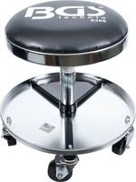 BGS - 8388 - Tabouret d'atelier avec 5 rouleaux Ø 360 mm