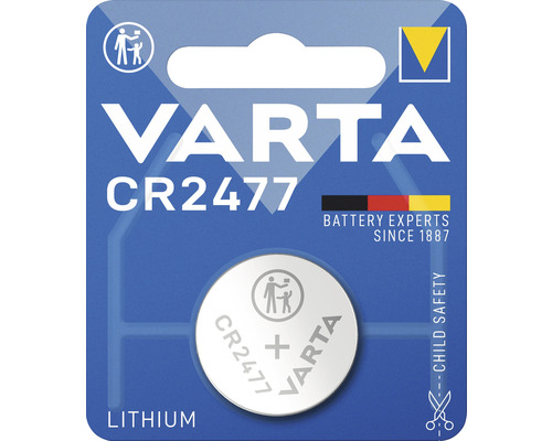 [CR2477VARTA] Varta-Pile bouton Lithium-CR2477 (blister de 1)