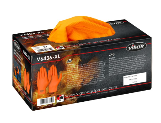 [V6436-XL] HAZET - Nitril-Handschuhe