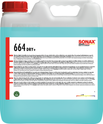 SONAX 06646000 DRY+ 10 L