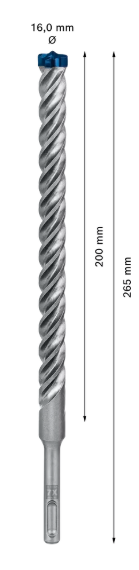 [2608900131] Foret SDS plus-7X 16x200x265mm