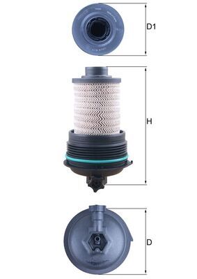 [KX532] [⚠Déstockage] FILTRE A CARBURANT KNECHT (PIECE)