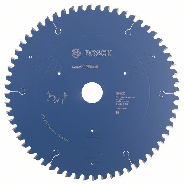 [2608642530] [⚠Déstockage] Lame de Scie Circulaire Expert pour Wood, 254 x 30 x 2,4 mm, 60D