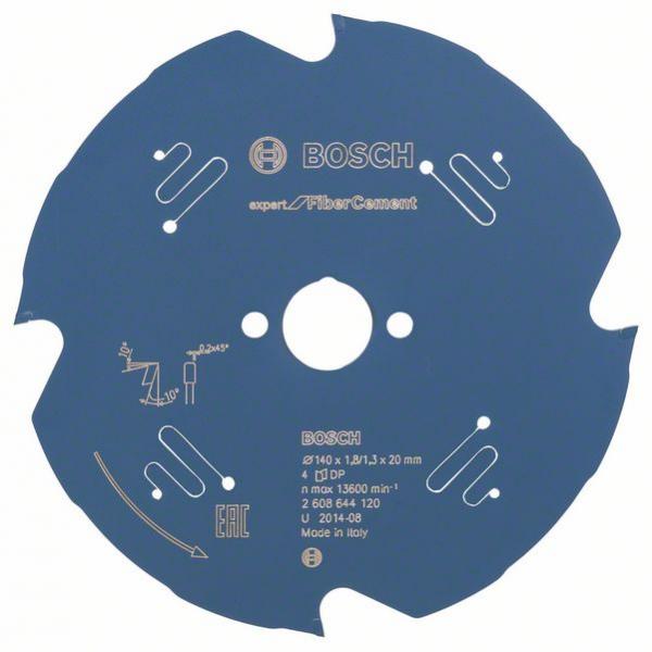 [2608644125] [⚠Déstockage] Lame de Scie Circulaire Expert pour Fiber Cement 190 x 30 x 2,2 mm, 4D