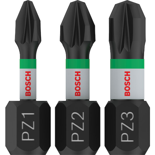 [2608522471] [⚠Déstockage] Embout de vissage Impact Control PZ1/2/3 25mm 3st