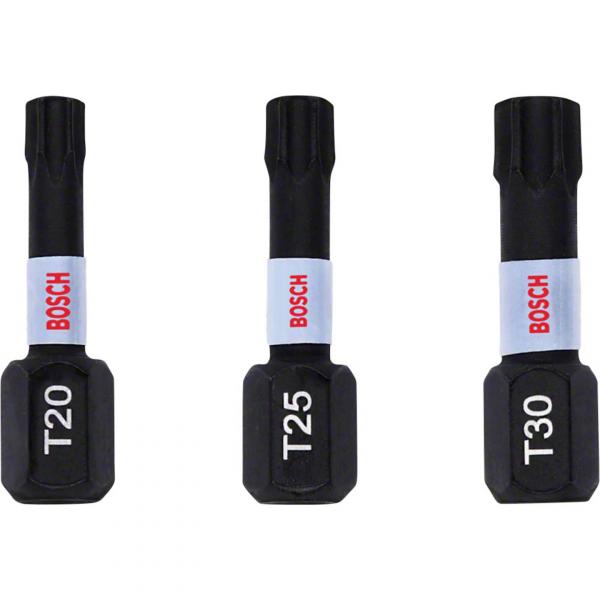 [2608522479] [⚠Déstockage] Embout de vissage Impact Control T20/25/30 25mm 3st