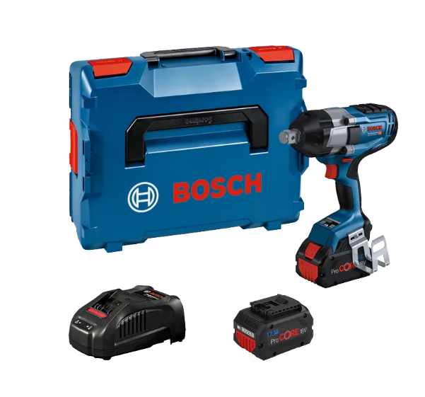 [06019J8502] Boulonneuse sans fil GDS 18V-1050 H (2x ProCORE18V 8,0 Ah, chargeur GAL 1880 CV)