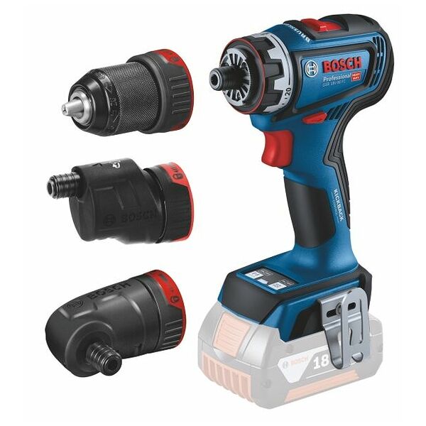 [06019K6203] [⚠Déstockage] Perceuse-visseuse sans fil GSR 18V-90 FC (Chargeur et batterie Li-Ion non livrée, Poignée supplémentaire, Embout Flexiclick; GFA 18-M, GFA 18-E, GFA 18-W)