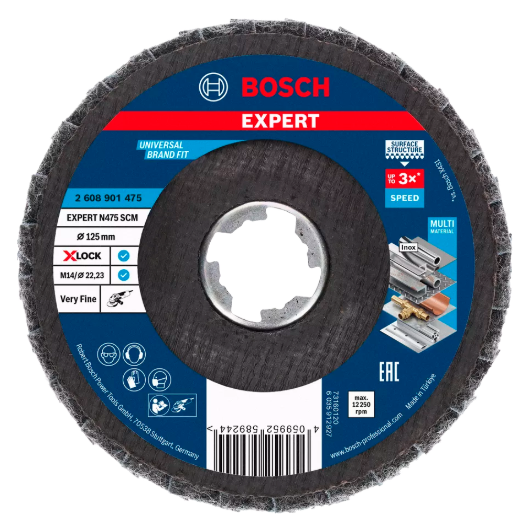 [2608901475] [⚠Déstockage] EXPERT X-LOCK SCM disques à lamelles très fin 125mm