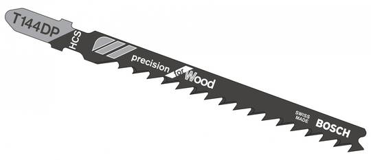 [2608633A31] [⚠Déstockage] Lame de scie sauteuse T144 DP Precision for Wood 3x