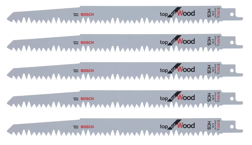 [2608650676] [⚠Déstockage] Lame de Scie Sabre S 1531 L Top for Wood 5x