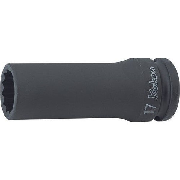 [14305M 18mm] [⚠Déstockage] KO-KEN - 14305M 18mm - 1/2" Douille Impact 12-pans longue (mm)