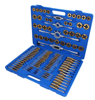 BRILLANT TOOLS BT101985 Jeu de tarauds et filières TiN, 110 pcs