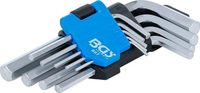 BGS - 807 - Jeu de clés allen courtes six pans intérieurs 1,5 - 10 mm 9 pièces