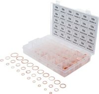 BGS - 8142 - Assortiment de joints d’étanchéité cuivre 300 pièces