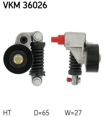 [VKM36026] [⚠Déstockage] GALETS SKF VKM MULTI-V