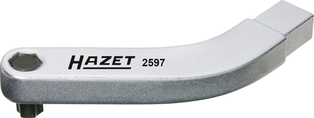[2597] HAZET - Attache mâle pour les charnières des portes · porte-embouts courbé