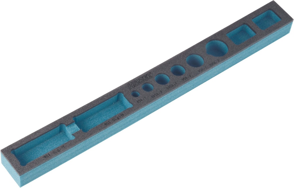 [163-131L] HAZET - Garniture en mousse souple bimatière