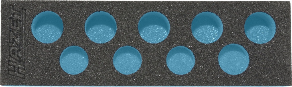 [163-252L] HAZET Garniture en mousse souple bimatière 163-252L ∙ L x l : 172 mm x 50 mm