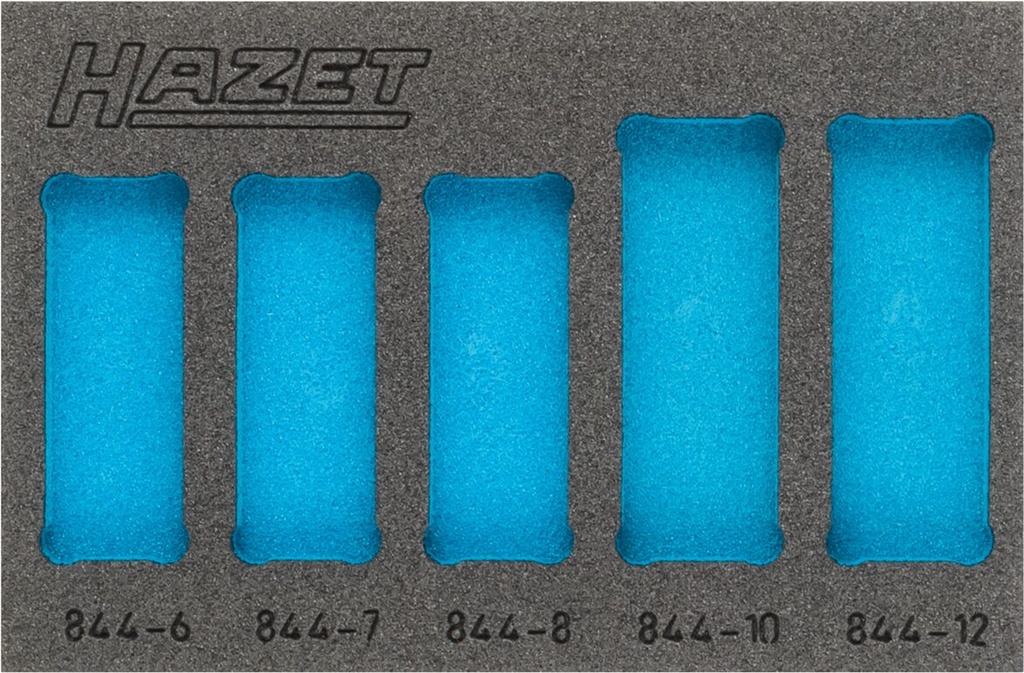 [163-347L] HAZET - Garniture en mousse souple bimatière