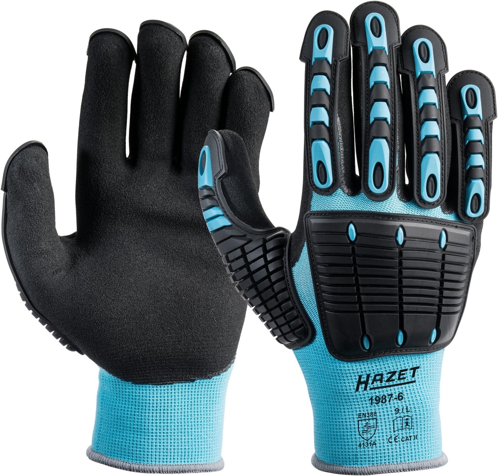 [1987-6] HAZET - Gants de mécanicien