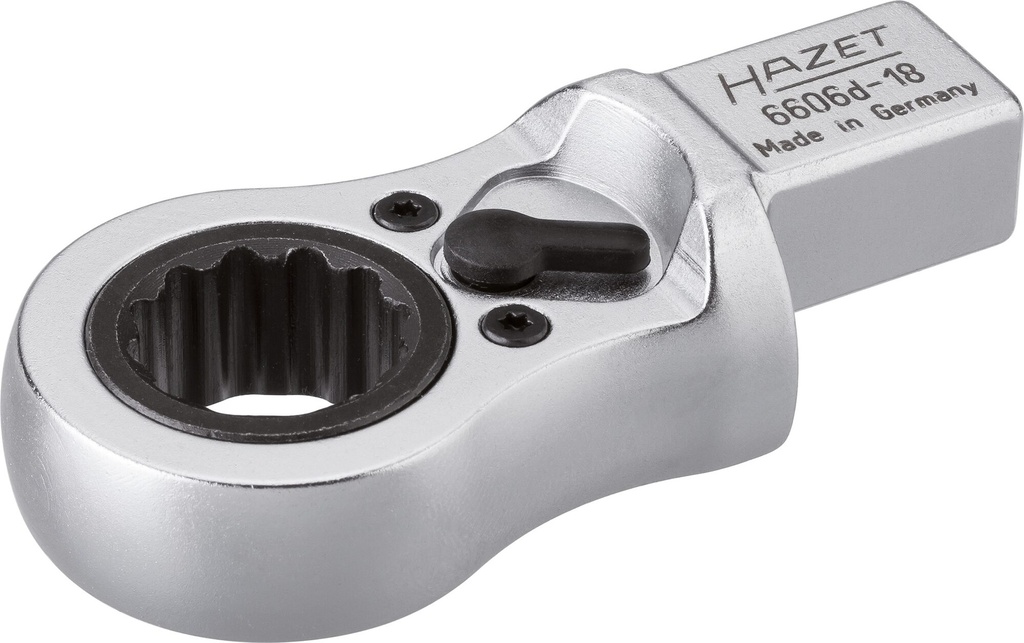 [6606D-18] HAZET - Clé polygonale à cliquet enfichable