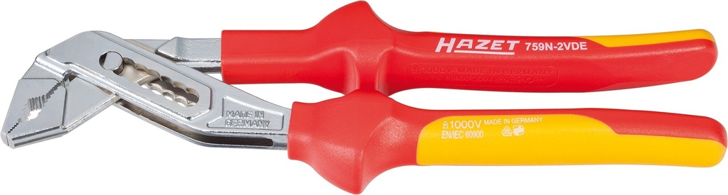 [759N-2VDE] HAZET - Pince multiprise ∙ avec isolation de protection
