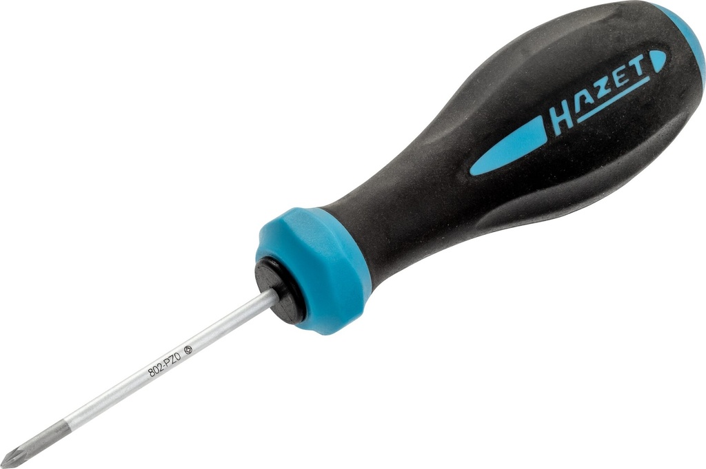 [802-PZ0] HAZET Tournevis HEXAnamic® 802-PZ0 ∙ Profil Pozidriv PZ ∙ Taille PZ0