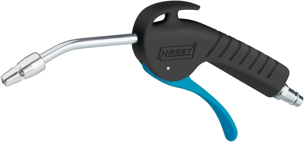 HAZET - Pistolet de soufflage ∙ 100 mm · avec buse Venturi et tube courbé