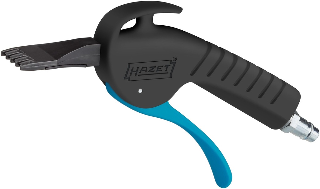 [9040P-5] HAZET - Pistolet de soufflage · peu bruyant ∙ avec large buse plate ∙ longueur : 203 mm