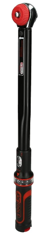 KSTools 516.1412 Clé dynamométrique 1/4" ergotorque précision - avec inverseur - 10-50 nm
