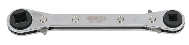 [130.0122] KSTools 130.0122 Clé à cliquet pour climat froid 4 en 1, commutable