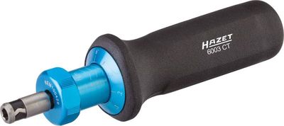 [6003CT] [⚠Déstockage] HAZET - Tournevis dynamométrique ∙ SYSTÈME 6000 CT ∙ Précision ± 5 % ∙ 0,1 – 6 Nm