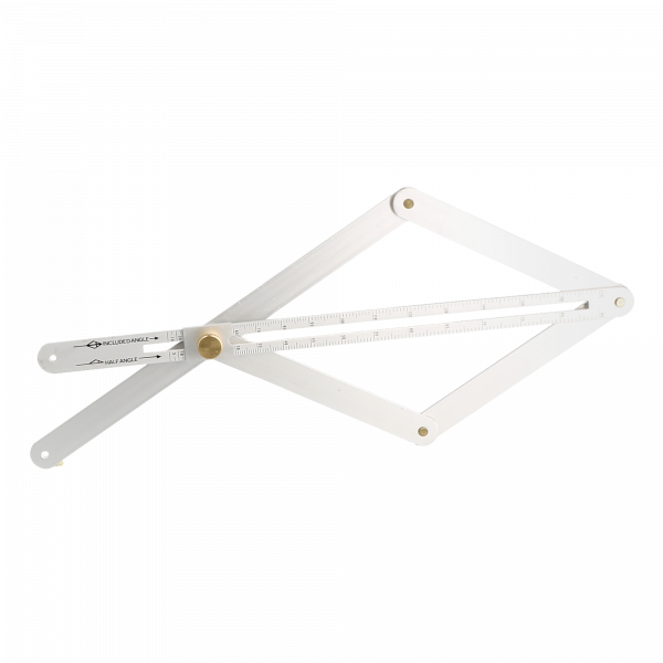 [131100] WILMART - "Equerre réglable alu - inté; de 5°à85- Ext de 10°à 170°-REF60"