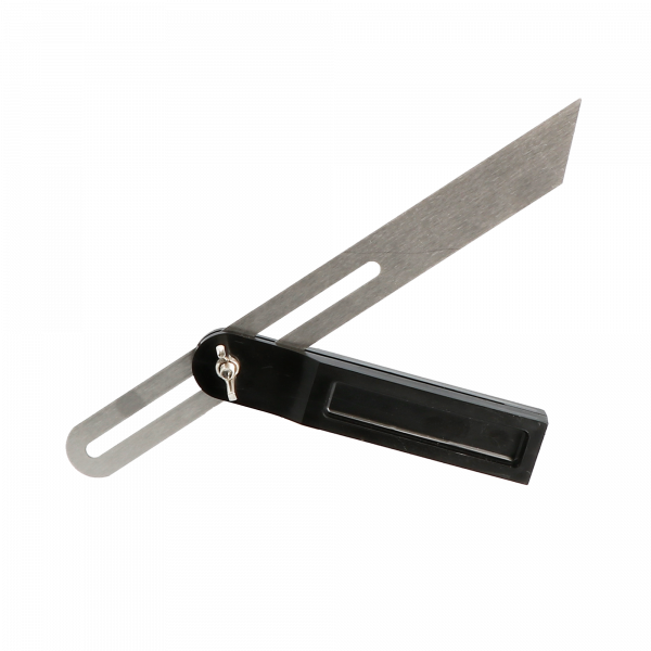 [137900] WILMART - Fausse équerre talon Nylon - lg 250 mm-lame inox 