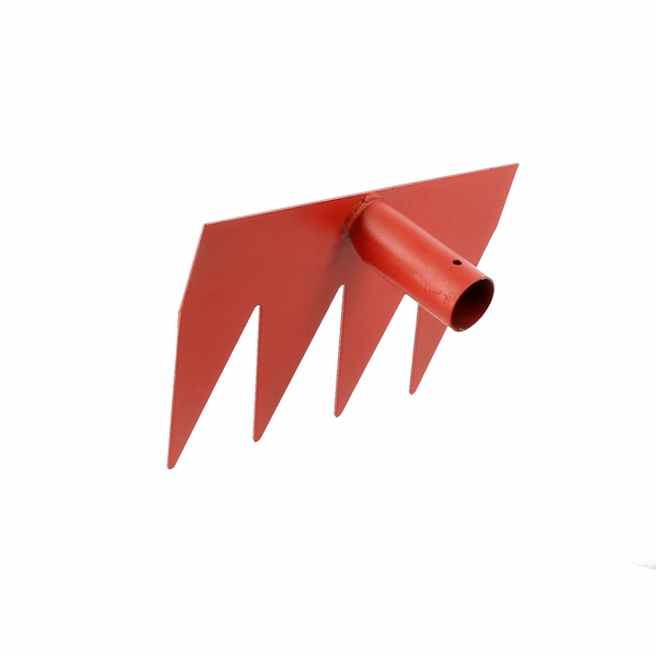 [571231] Griffe à remblai 4 dents - Douille ronde forgée. Dents : 4 - Poids : 1400 g - Livré sans manche