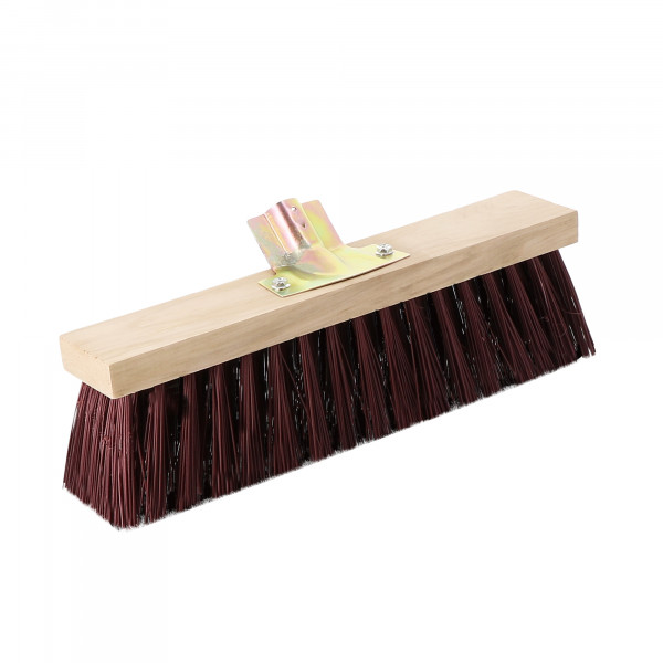 [571382] WILMART-Balai de cantonnier PVC rouge - largeur 40 cm - douille ⌀28 mm