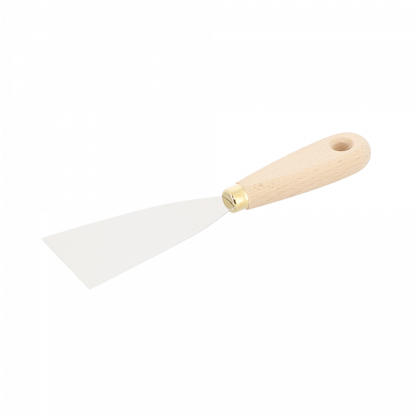 [595005] WILMART - Couteau à reboucher. Lame inox 60 mm. Manche hêtre 