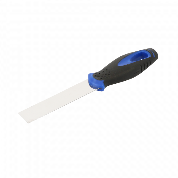 [595020] WILMART - Couteau Américain lame galbée inox 20mm=- manche bi matière 