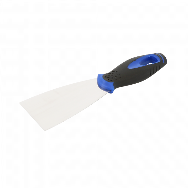 [595022] WILMART - Couteau Américain lame galbée inox 60mm=- manche bi matière 