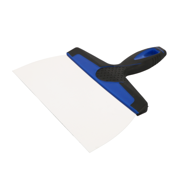 [596208] WILMART - Couteau à enduire 220mm - Lame inox galbée - Manche bi mat. 